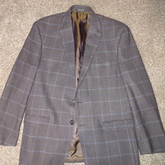 Lauren Ralph Lauren Wool Blazer Checked 42R